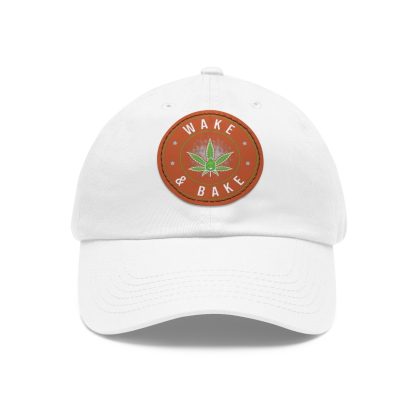 White Wake & Bake Baseball Hat